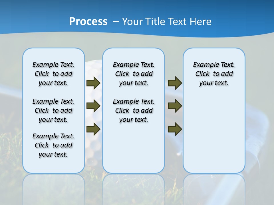 Golf Ball PowerPoint Template