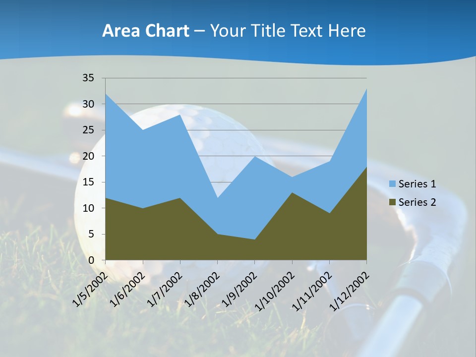 Golf Ball PowerPoint Template