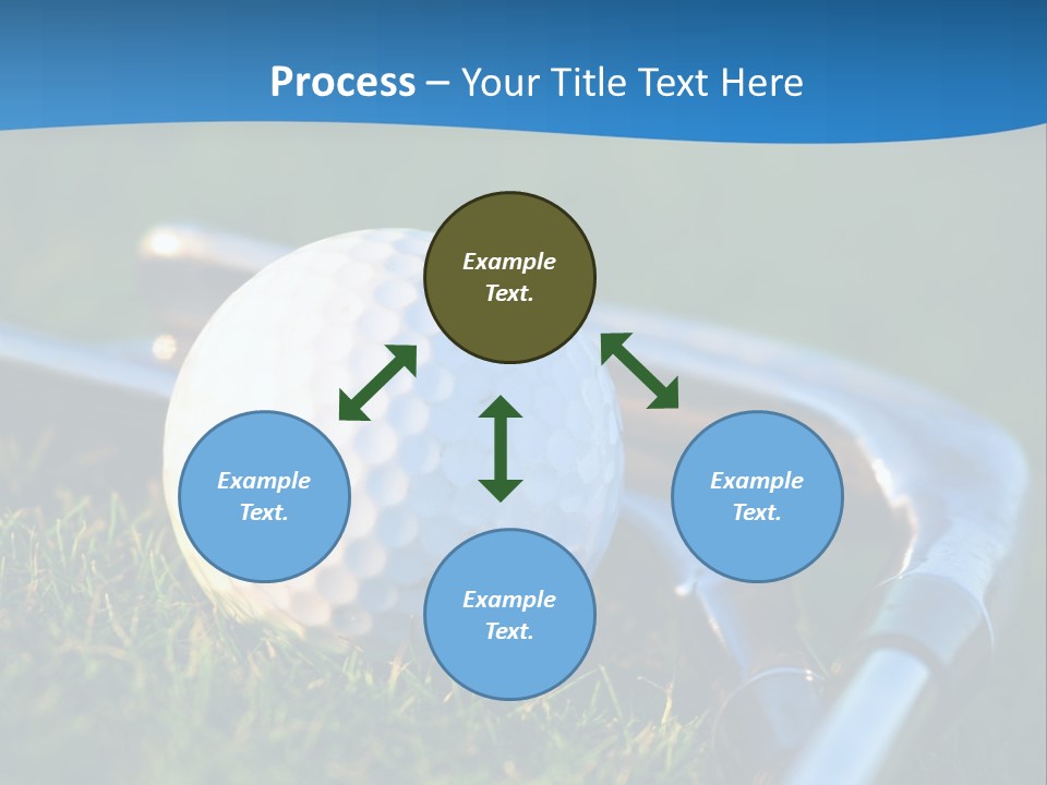 Golf Ball PowerPoint Template