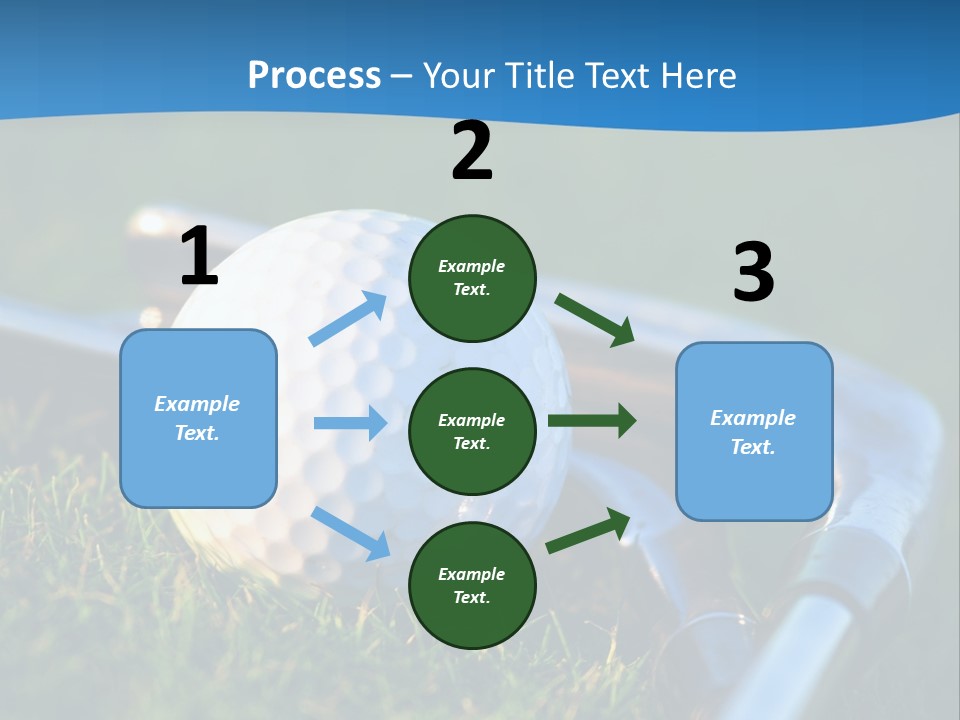 Golf Ball PowerPoint Template