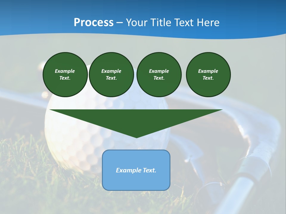 Golf Ball PowerPoint Template