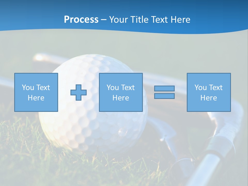 Golf Ball PowerPoint Template