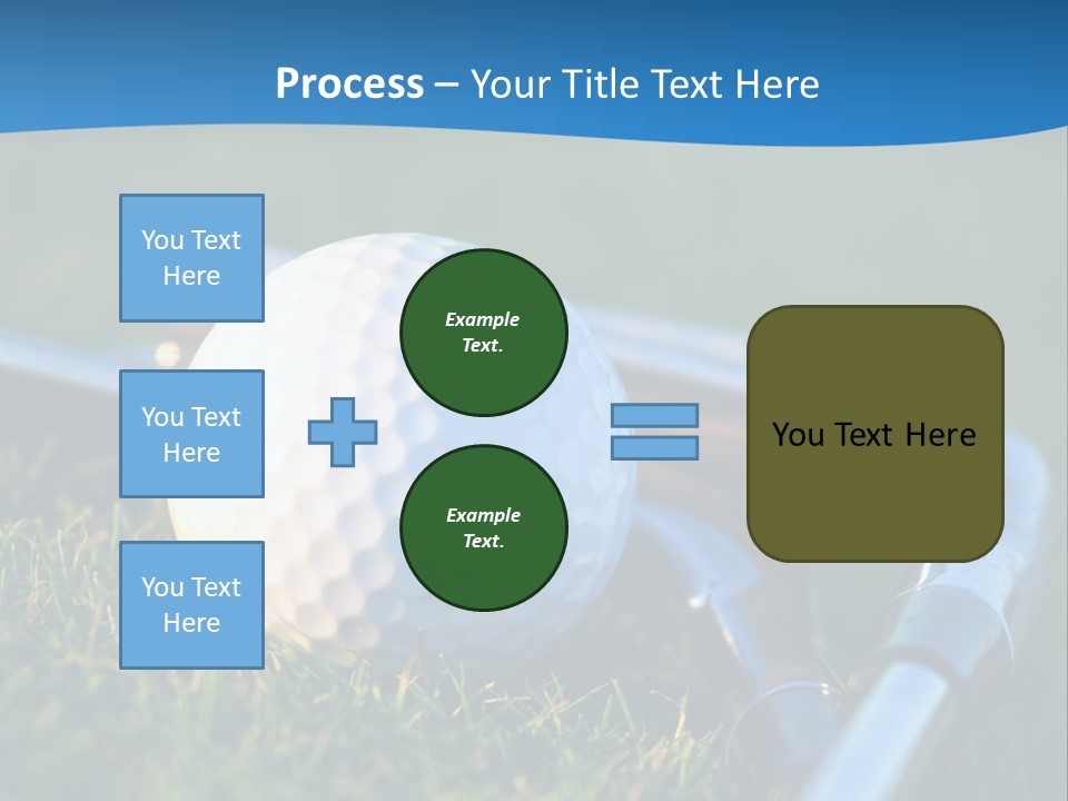 Golf Ball PowerPoint Template