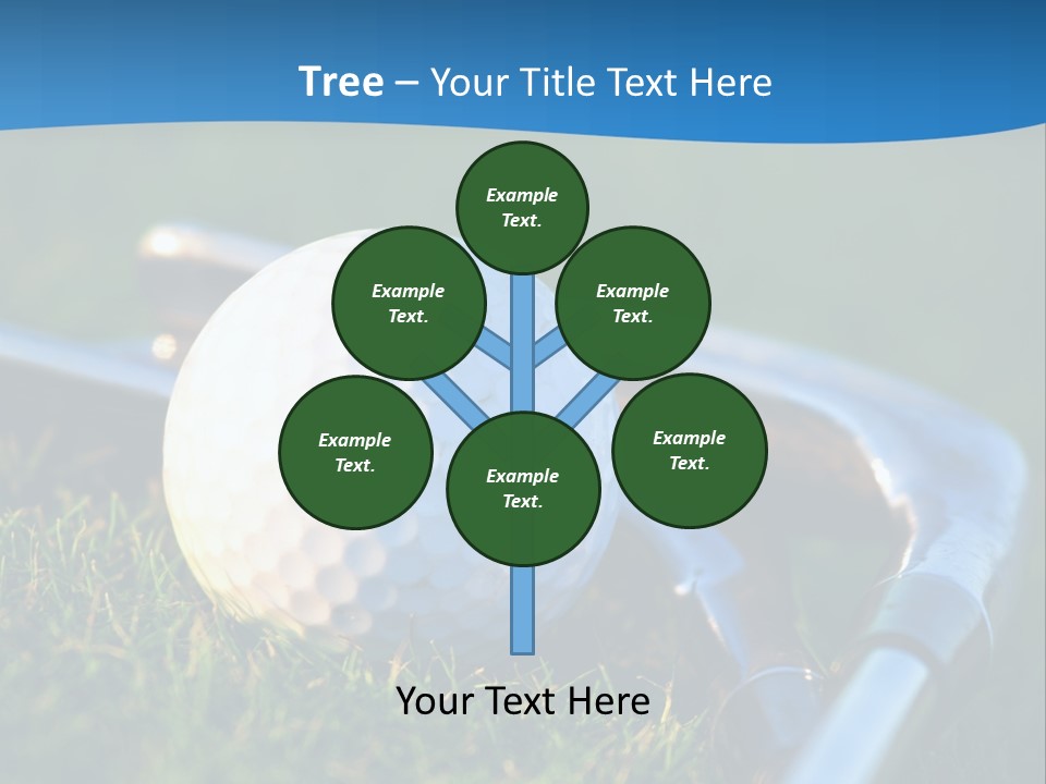 Golf Ball PowerPoint Template