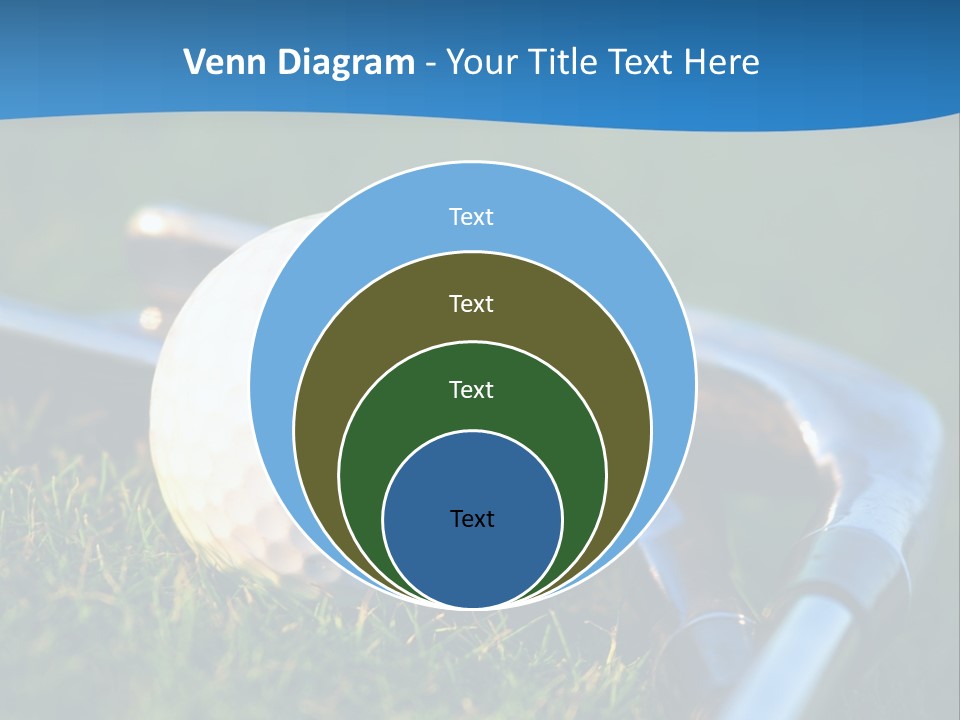 Golf Ball PowerPoint Template