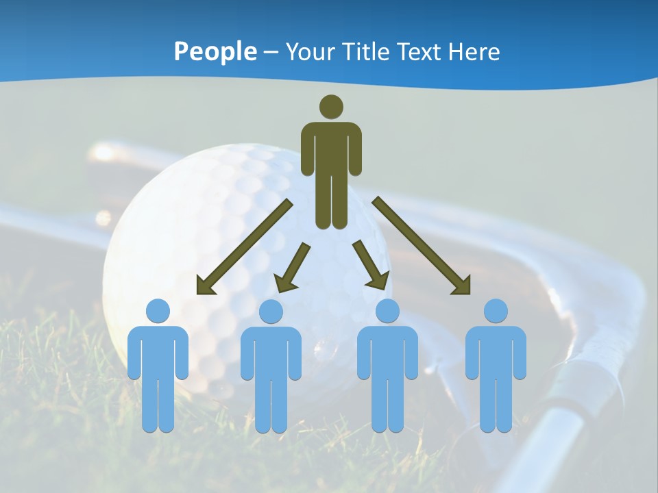 Golf Ball PowerPoint Template
