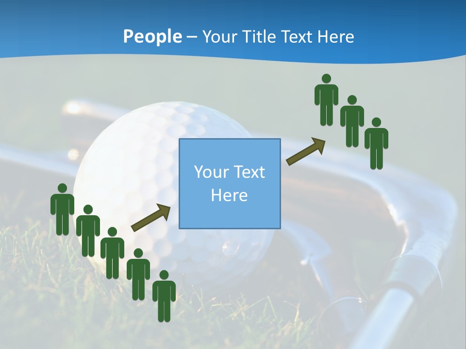 Golf Ball PowerPoint Template