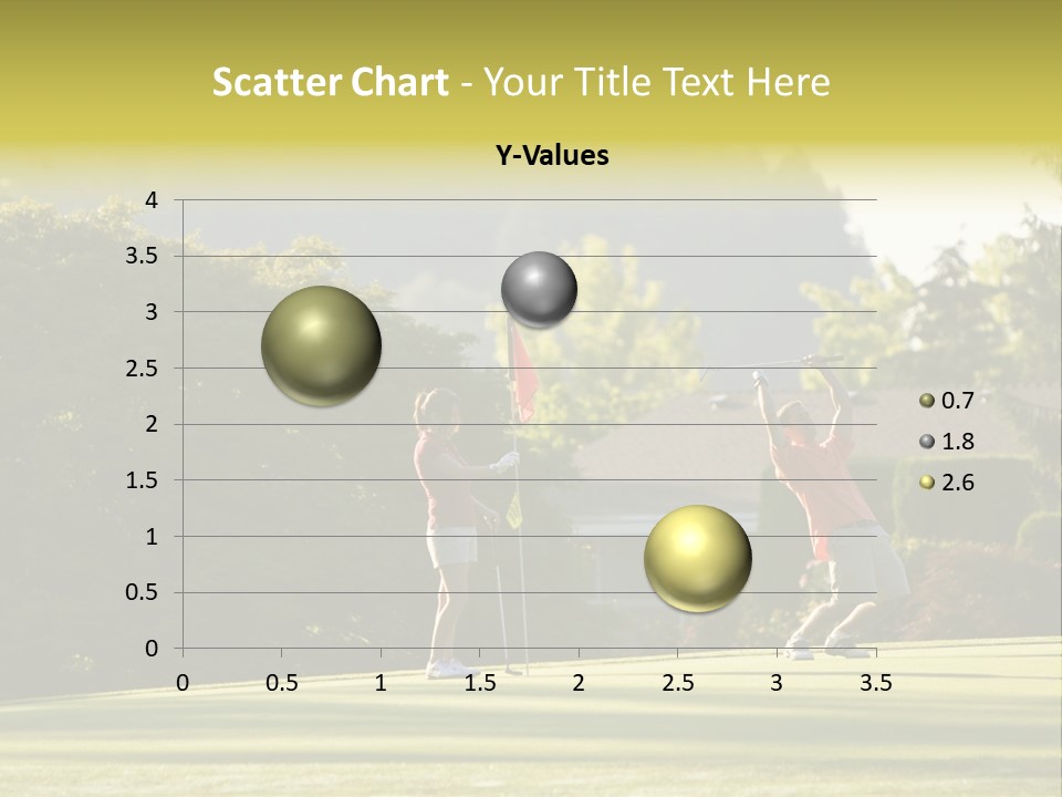Forget In The Hole. Golf PowerPoint Template
