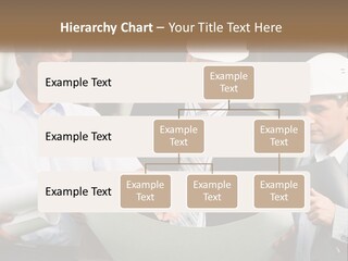 Discussion Of The Project At The Construction Site PowerPoint Template