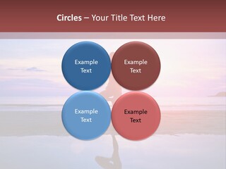 Meditation, Stand On One Leg PowerPoint Template