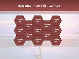 Meditation, Stand On One Leg PowerPoint Template