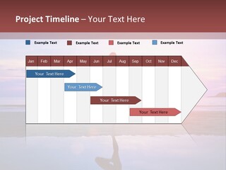 Meditation, Stand On One Leg PowerPoint Template