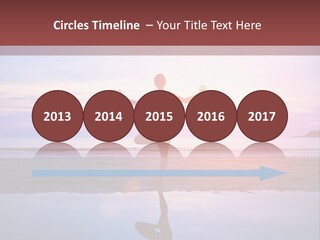 Meditation, Stand On One Leg PowerPoint Template