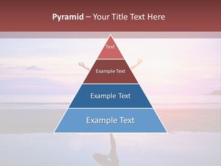 Meditation, Stand On One Leg PowerPoint Template