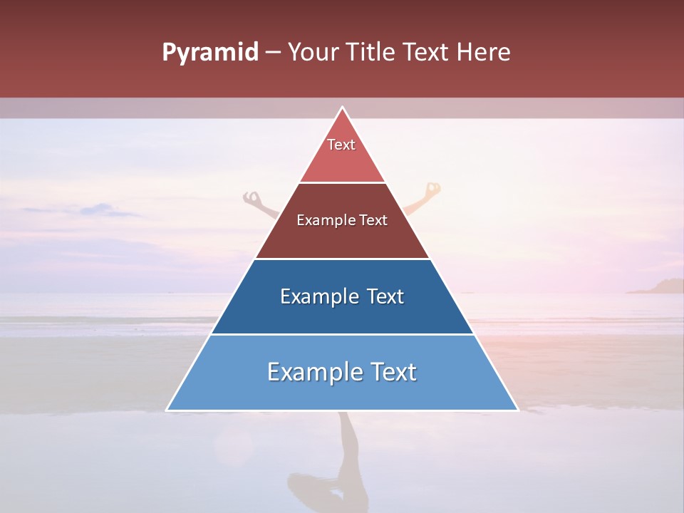 Meditation, Stand On One Leg PowerPoint Template