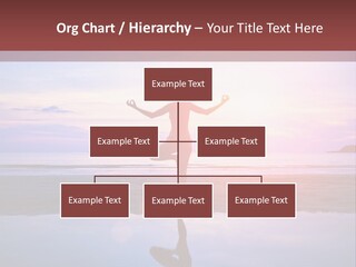 Meditation, Stand On One Leg PowerPoint Template