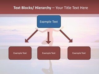 Meditation, Stand On One Leg PowerPoint Template