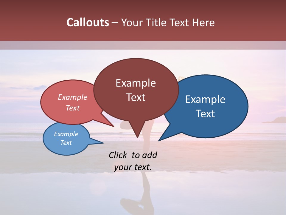 Meditation, Stand On One Leg PowerPoint Template
