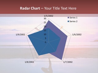 Meditation, Stand On One Leg PowerPoint Template