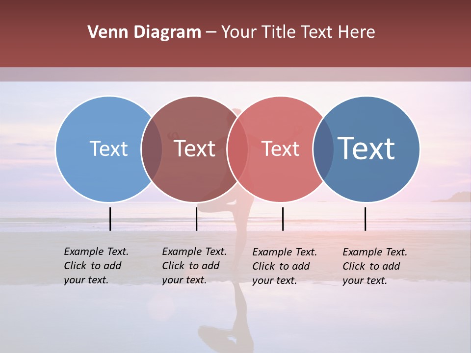 Meditation, Stand On One Leg PowerPoint Template