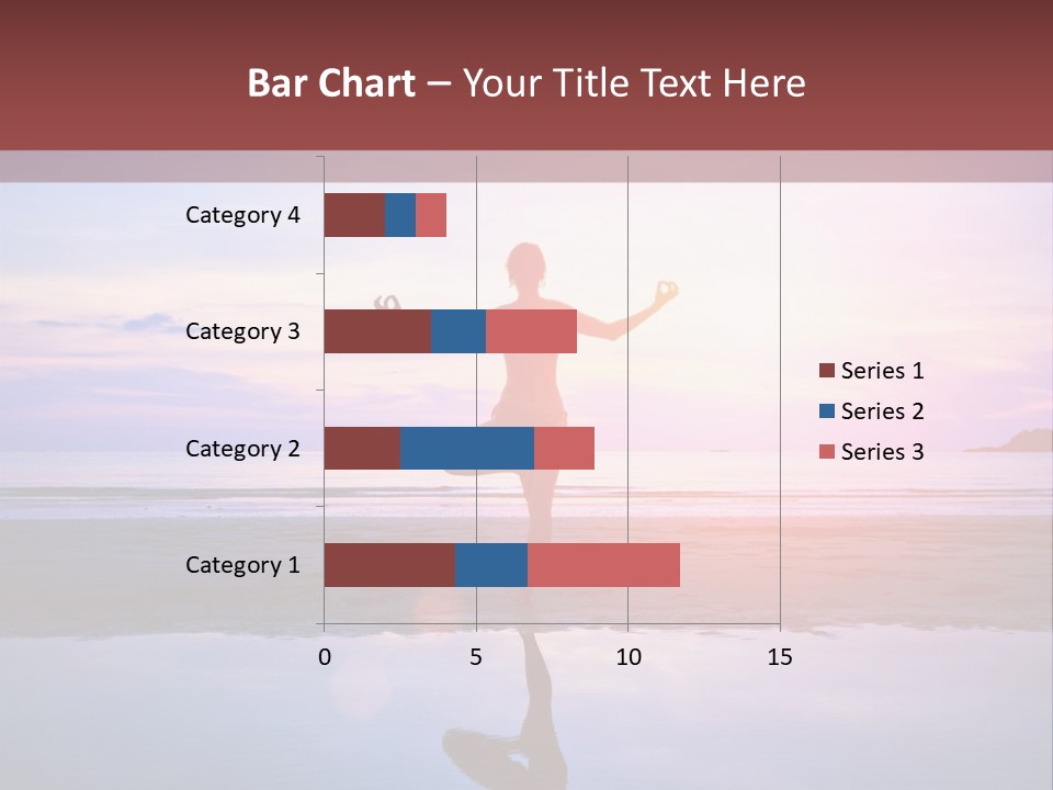 Meditation, Stand On One Leg PowerPoint Template