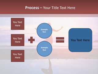 Meditation, Stand On One Leg PowerPoint Template