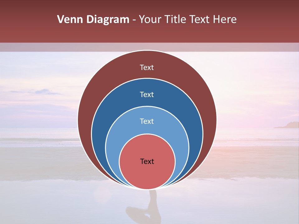 Meditation, Stand On One Leg PowerPoint Template