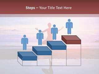 Meditation, Stand On One Leg PowerPoint Template