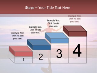 Meditation, Stand On One Leg PowerPoint Template