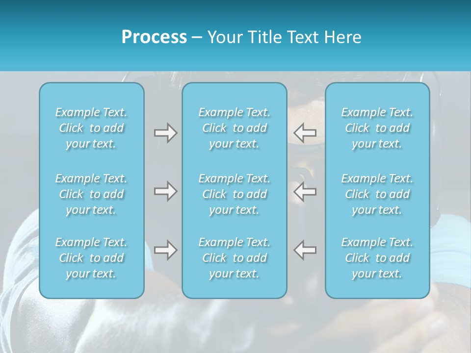 Man At The Shooting Range PowerPoint Template
