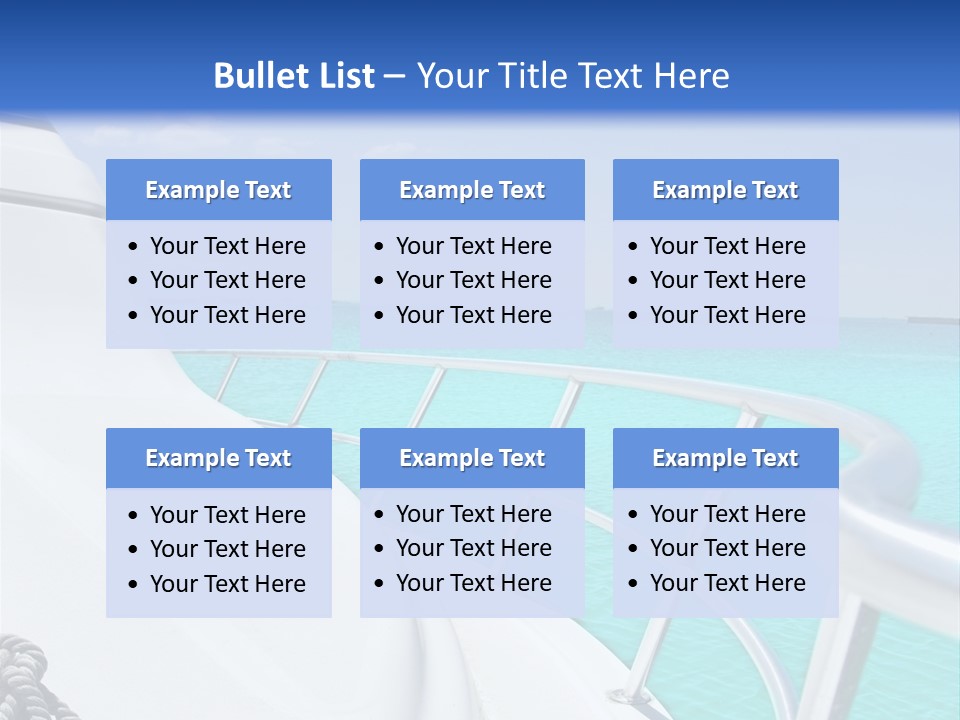 Yacht PowerPoint Template