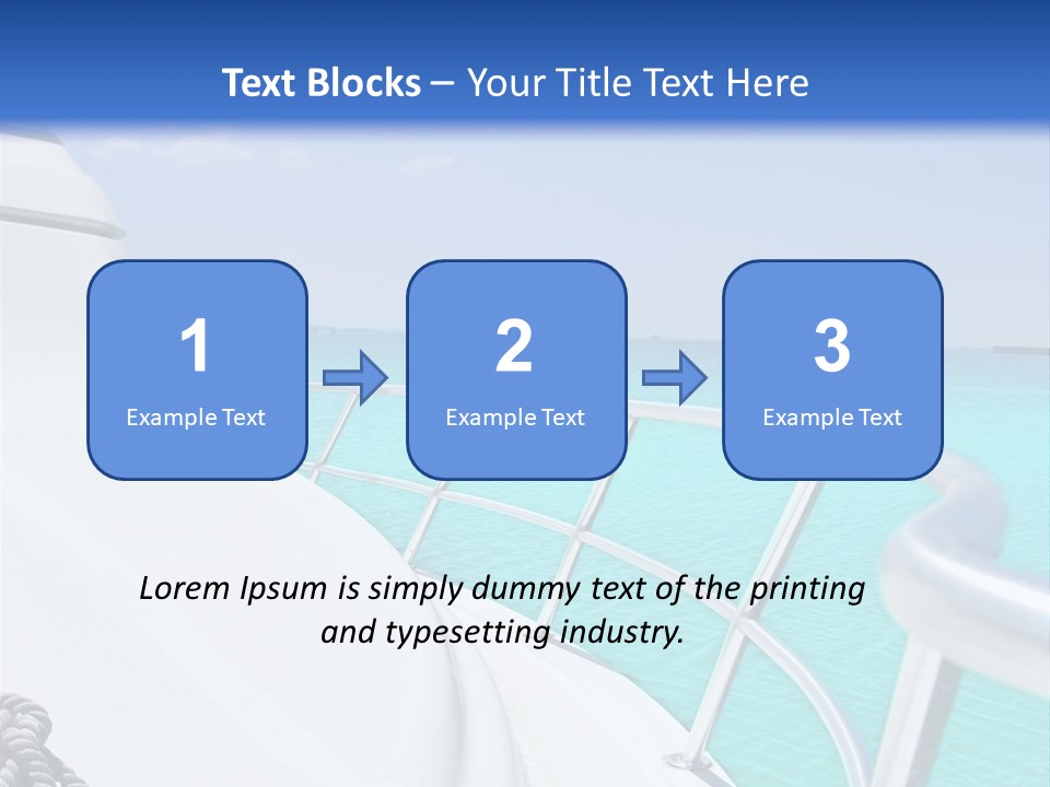 Yacht PowerPoint Template