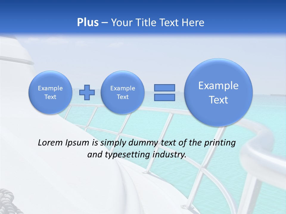 Yacht PowerPoint Template