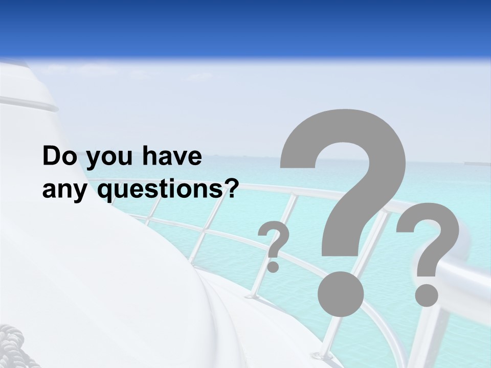 Yacht PowerPoint Template