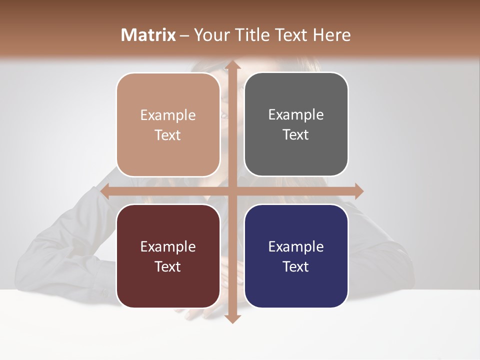 Girl Smiling PowerPoint Template