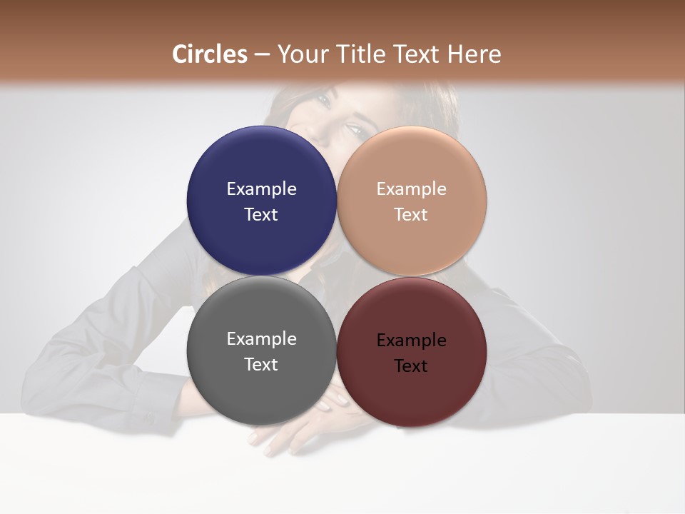 Girl Smiling PowerPoint Template