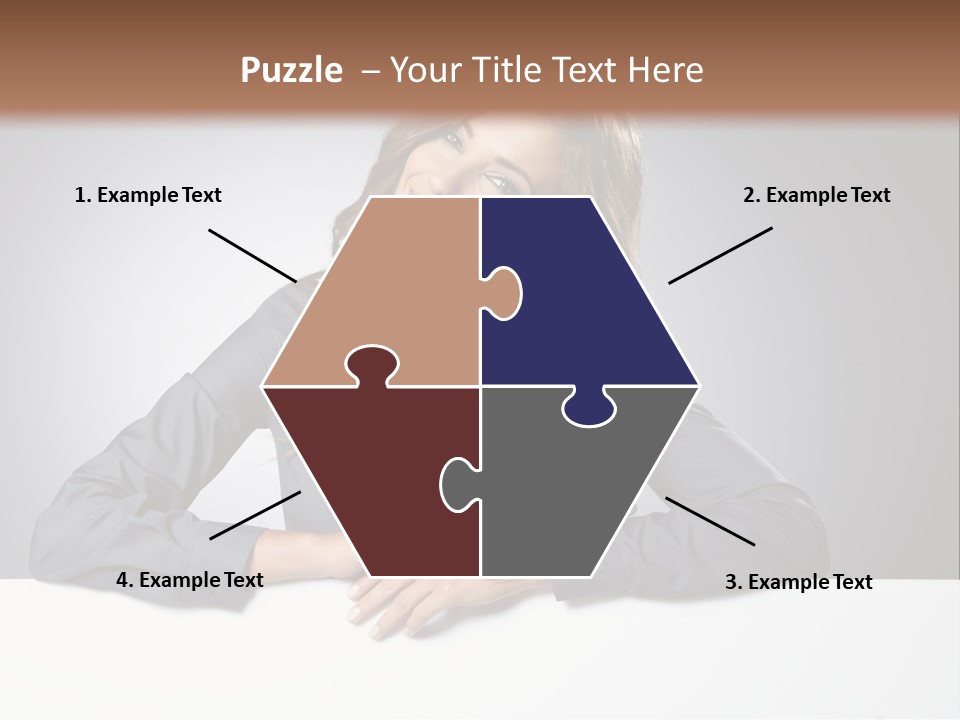 Girl Smiling PowerPoint Template