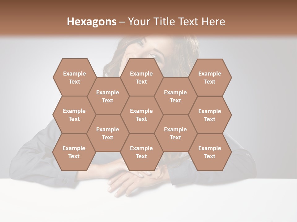 Girl Smiling PowerPoint Template