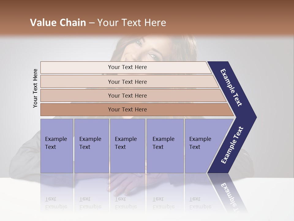 Girl Smiling PowerPoint Template