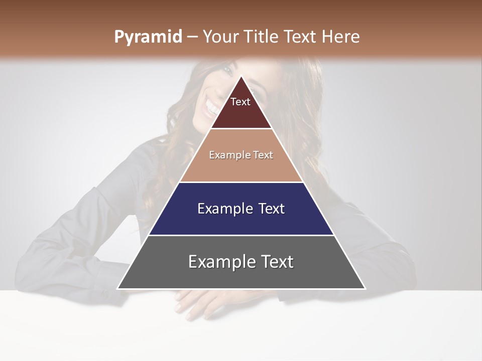 Girl Smiling PowerPoint Template