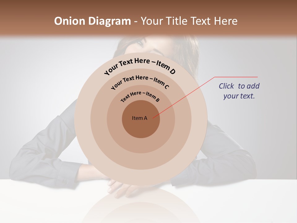 Girl Smiling PowerPoint Template