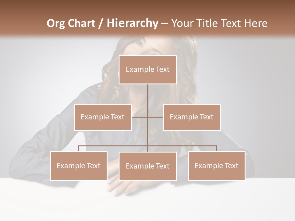Girl Smiling PowerPoint Template