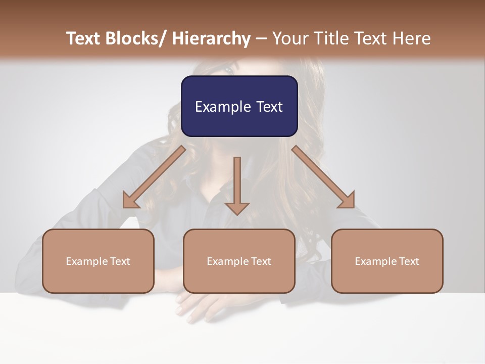 Girl Smiling PowerPoint Template