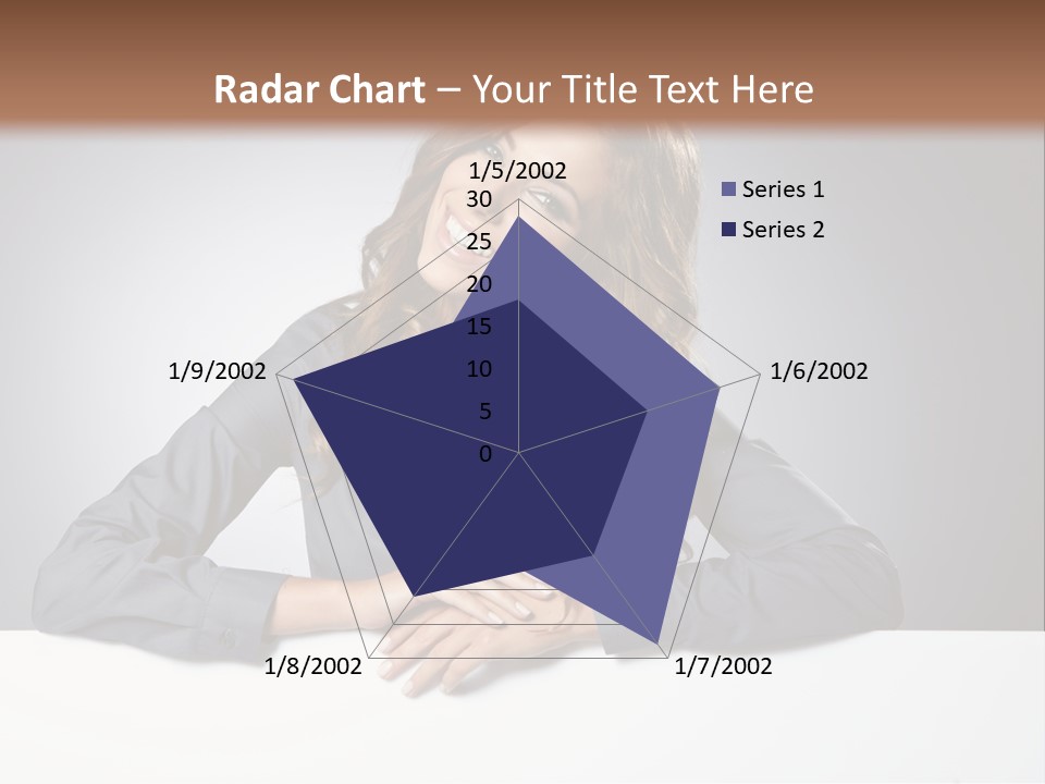 Girl Smiling PowerPoint Template