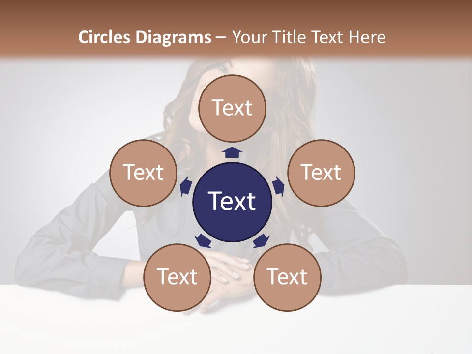 Girl Smiling PowerPoint Template