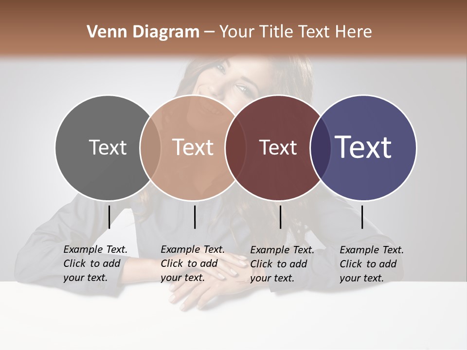 Girl Smiling PowerPoint Template