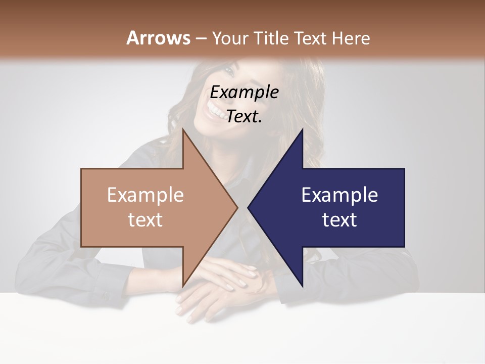 Girl Smiling PowerPoint Template