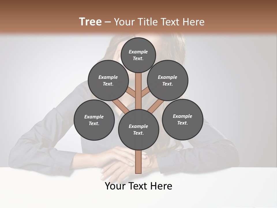 Girl Smiling PowerPoint Template