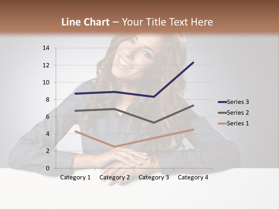 Girl Smiling PowerPoint Template