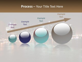 Night Bridge Ny PowerPoint Template